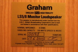 Graham Audio - LS 5/8