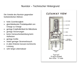 Musical Fidelity - Nuvistorenset 4 Stück