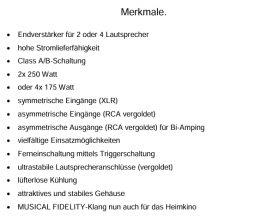 Musical Fidelity - BPC3 3-Ampère-Trenn-Transformator