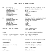 Musical Fidelity - M6xVINYL Phonovorverstärker