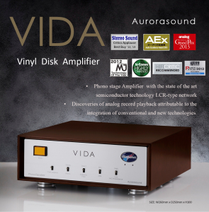Aurorasound - VIDA Vinyl Disk Amplifier