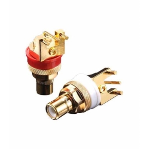 Furutech - FP-908 (G) Set RCA-Buchse (2 St.) Furutech - FP-908 (G) Set RCA-Buchse (2 St.)