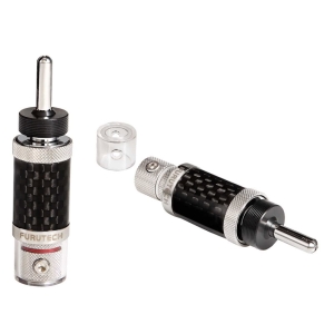 Furutech CF-202 (R) Set Edelstahl-Carbon (2 St.) Furutech CF-202 (R) Set Edelstahl-Carbon (2 St.)