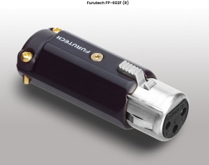 Furutech - FP-602 F (R) XLR-Buchse, Kontakt rhodiniert