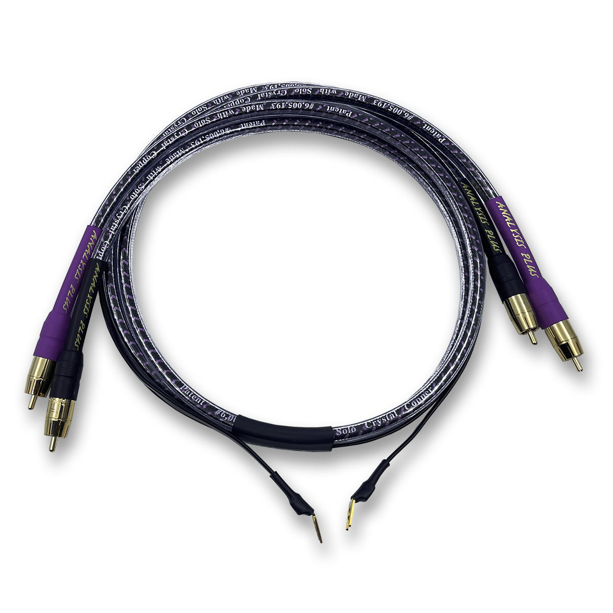 Analysis Plus - Solo Crystal Oval Phonokabel