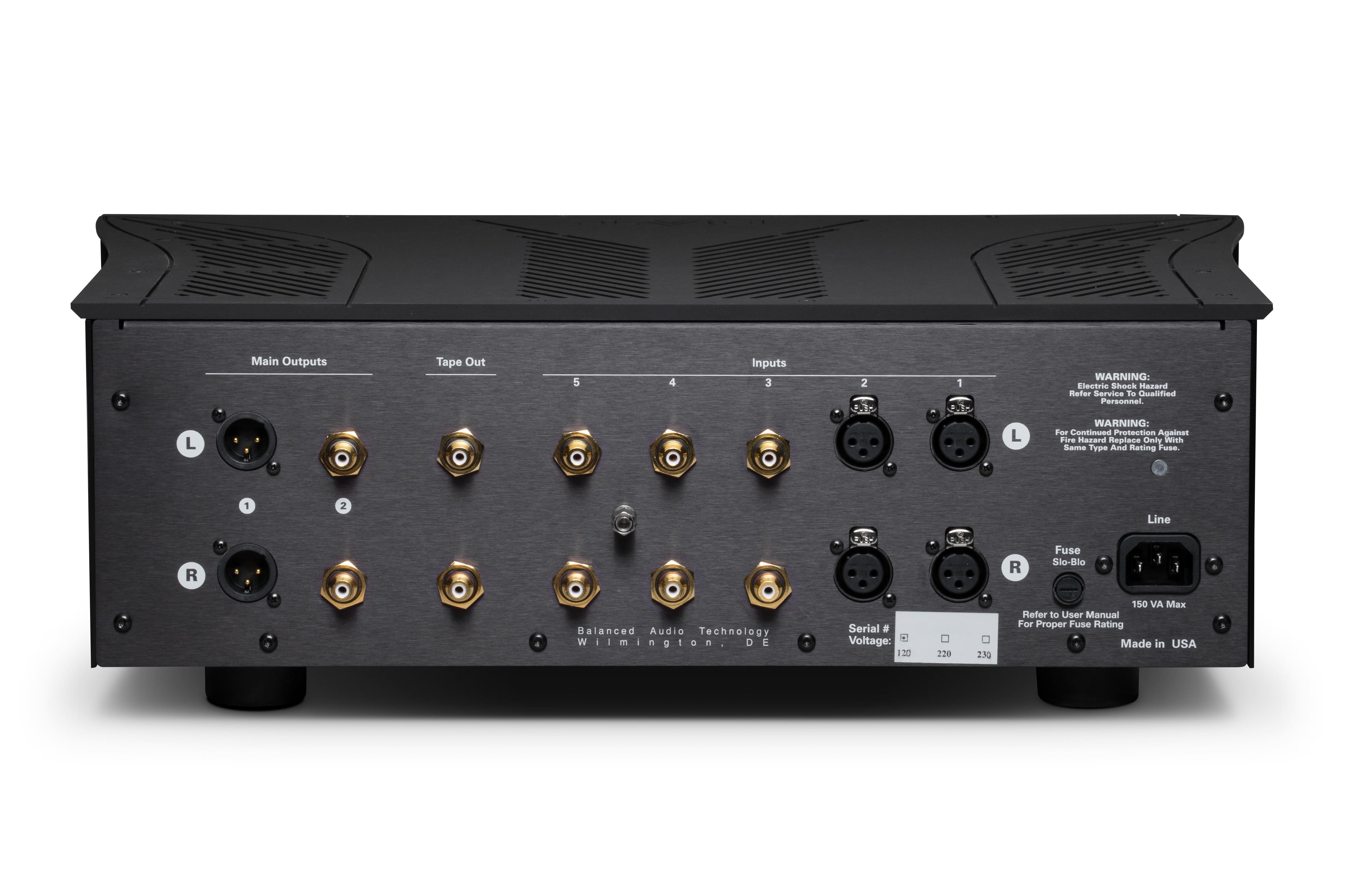 Balanced Audio Technology - VK-80 Röhrenvorverstärker