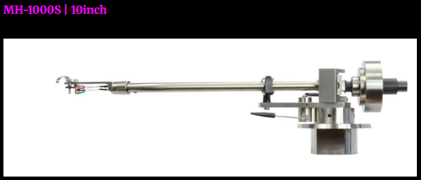 Glanzlab - MH-1000S Tonarm mit Headshell