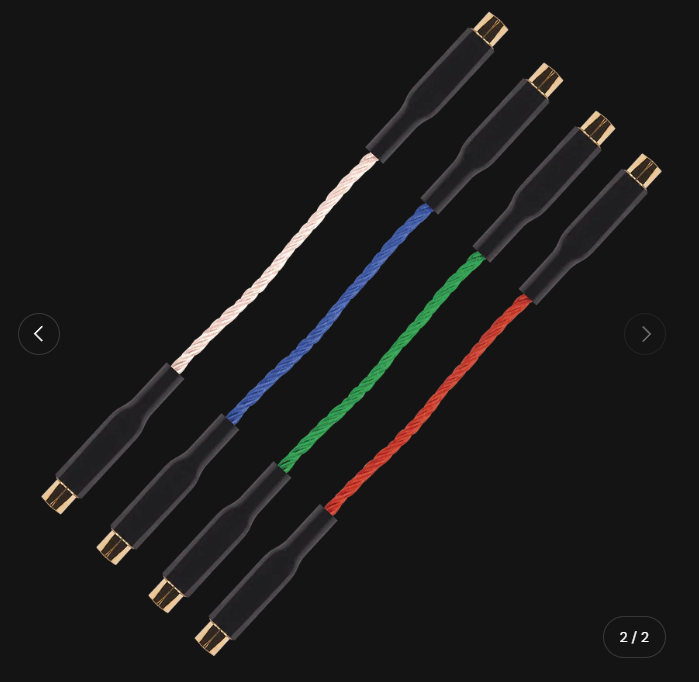 AudioQuest - HL-5 Headshell Leads 4er Set