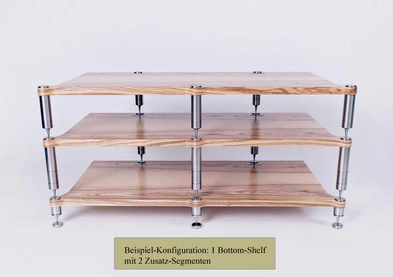 NEO Highend Audio Rack System - Double Tripod Matte