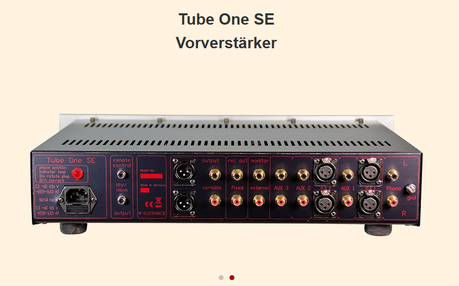 MFE - TubeOne Deluxe Röhrenvorverstärker