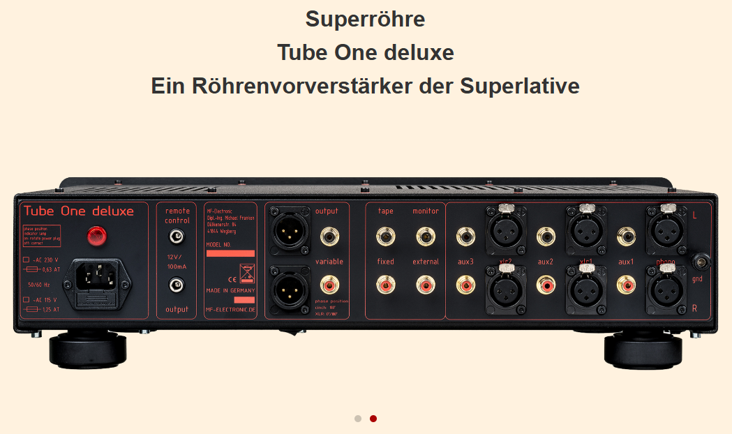 MFE - Super Tube AMP Röhren-Monoendstufe